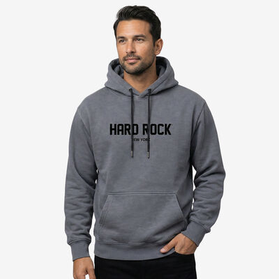 Comfy Fleece Hoodie in Gray